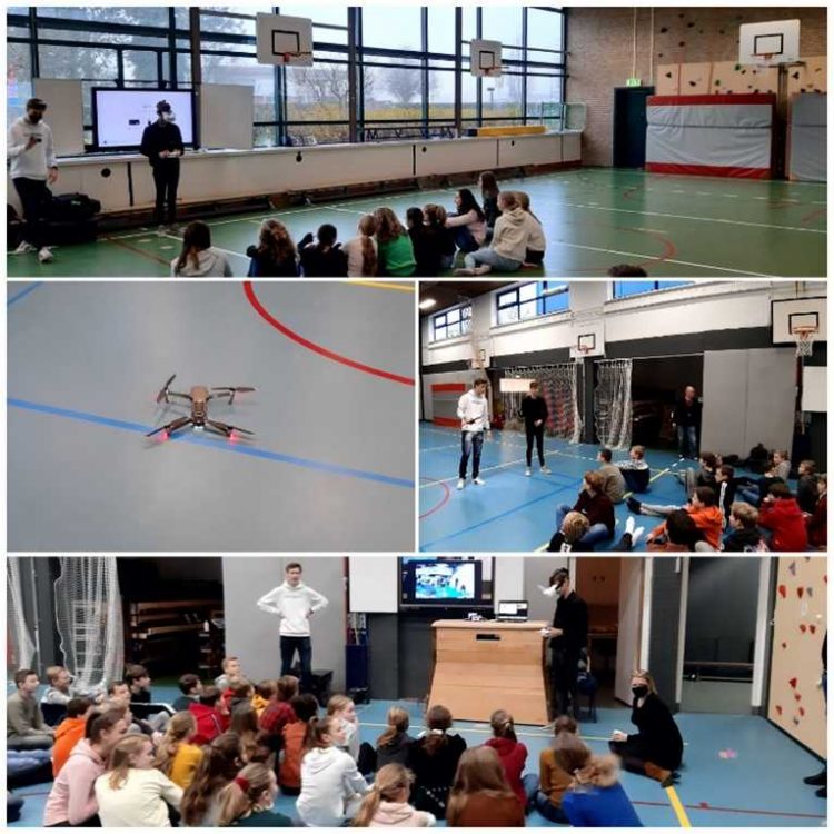 Nieuw Droneclass op de Waerdenborch waerdenborch 