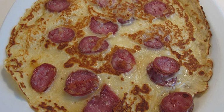 Pannenkoeken met worst 