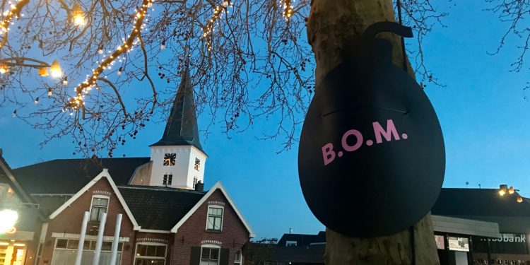 B.O.M.-melding in het centrum van Holten 