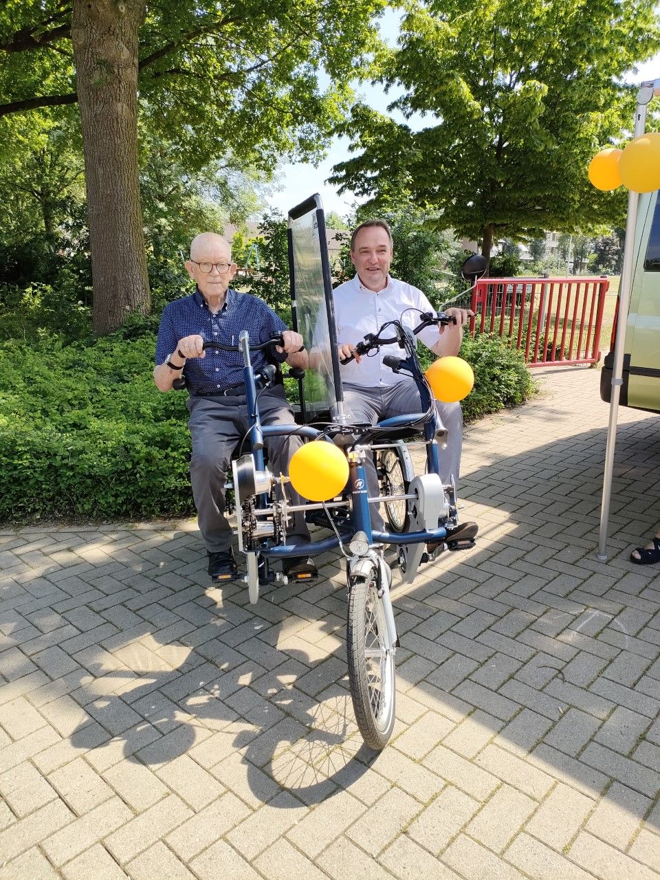 BuurtKracht Duofiets: samen fietsen voor iedereen viavie welzijn 
