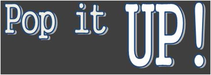 Activiteiten voor jeugd en jongeren: Pop it Up! viavie welzijn gemeente corona 