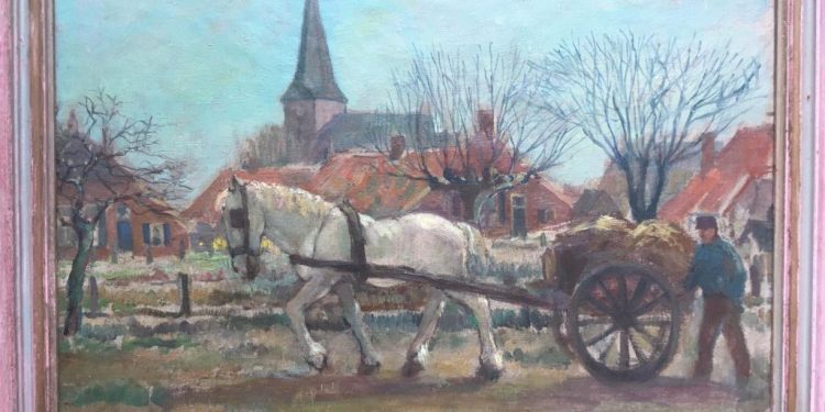 Expositie ‘Oude Holtense Kunstenaars’ in Oudheidkamer Hoolt’n oudheidkamer 