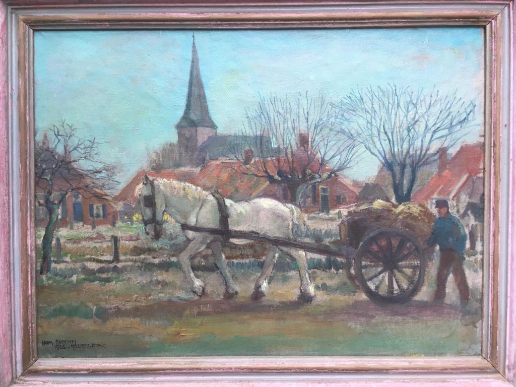 Expositie ‘Oude Holtense Kunstenaars’ in Oudheidkamer Hoolt’n oudheidkamer 