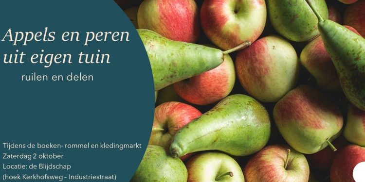 Appels en peren uit eigen tuin - ruilen en delen! 