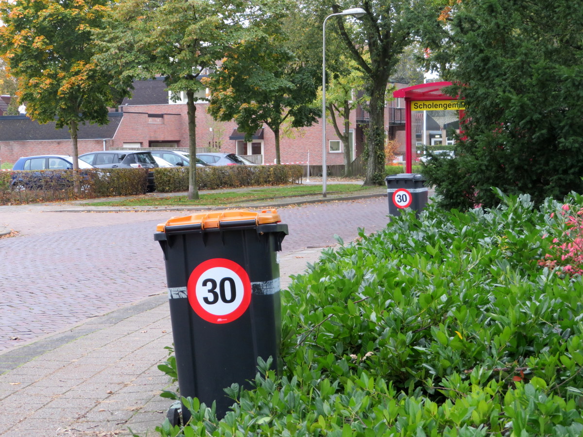 30 kilometer actie Keizersweg waerdenborch gemeente 