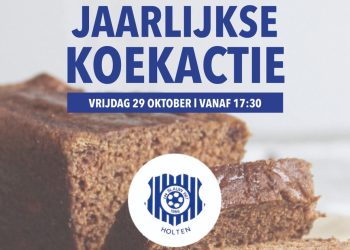 Dit jaar weer de koekactie voor én door de jeugd van Blauw Wit ‘66 nijkamp blauwwit 