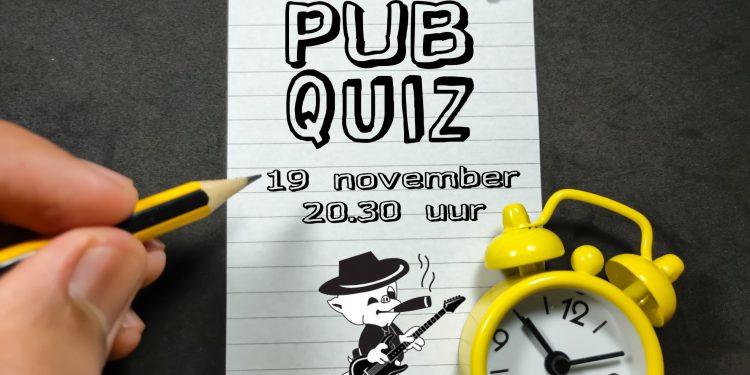 19 november a.s. pubquiz in Grand cafe 't Keuntje quiz keuntje 