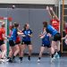 Knappe overwinning volleybaldames 1 mintonette 