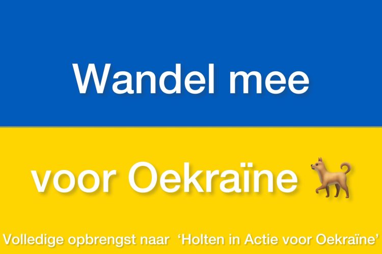 Wandel met DogMission mee voor Oekraïne 