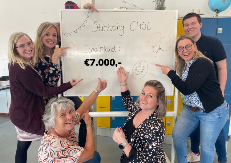 €7.000,- voor stichting CHOE! waerdenborch tastoe nijkamp de biester 
