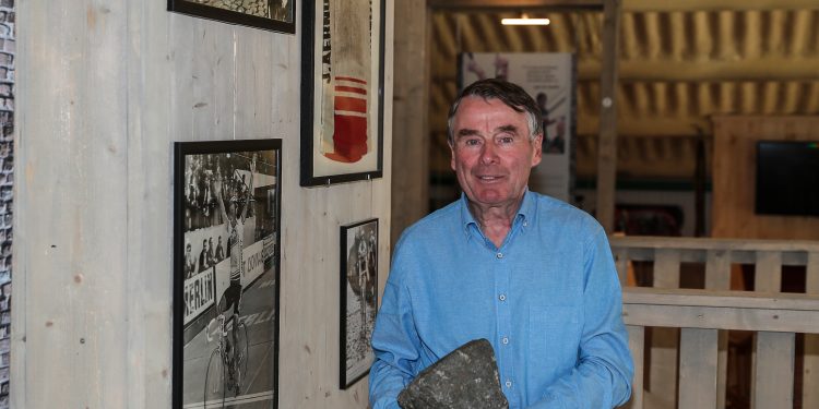 Kuiper, Jansen en De Rooij bij wielercafé Ronde van Overijssel in Holten kulturhus 