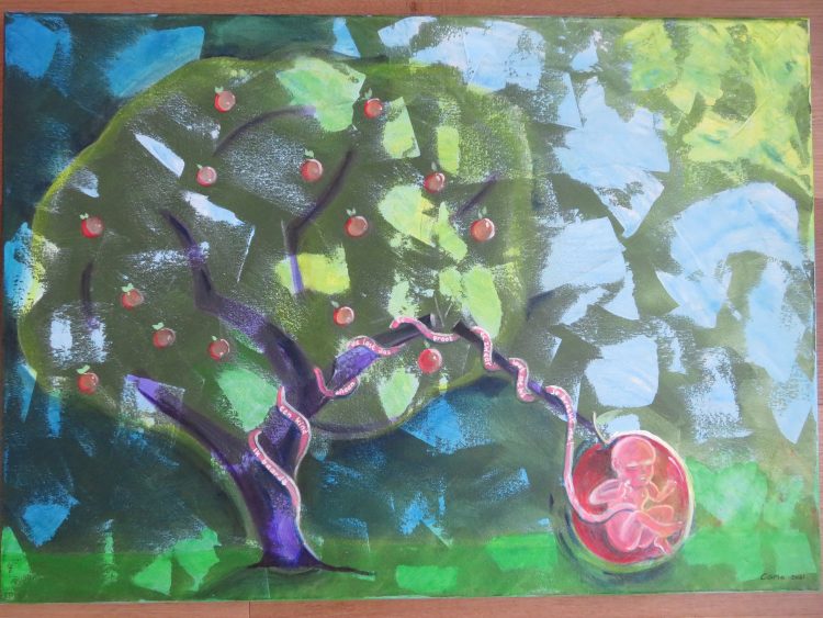 Expositie schilderijen, modeltekeningen, tassen en glasfusing tot 30 mei 