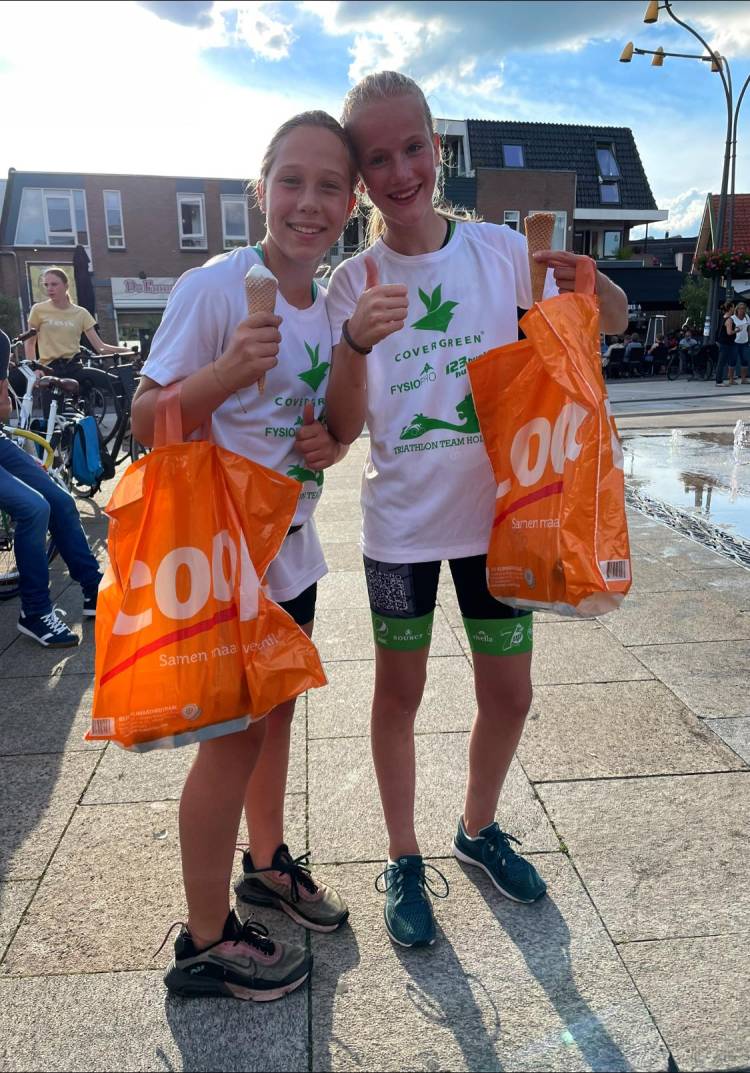 Mooi slot Covergreen Jeugdclinics triathlon smidsbelt nijkamp 
