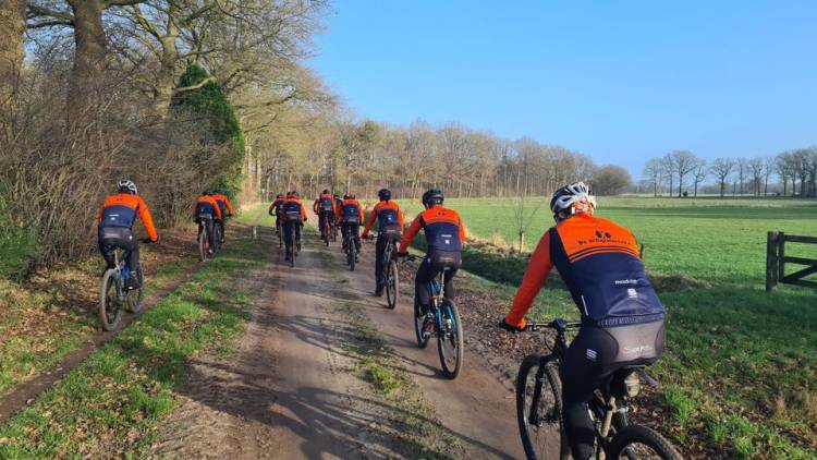 Volker-Wessels - Teunis Holterberg MTB Tocht sallandse heuvelrug 