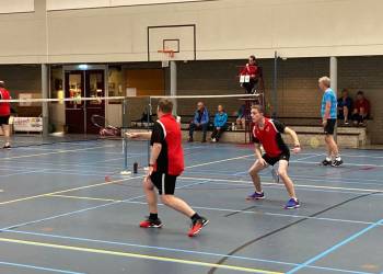 Badmintonners Recreanten 1 teleurstellende nederlaag 