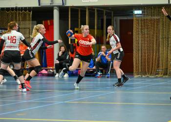 Holtense handbaldames pakken in Nijmegen de eerste punten 