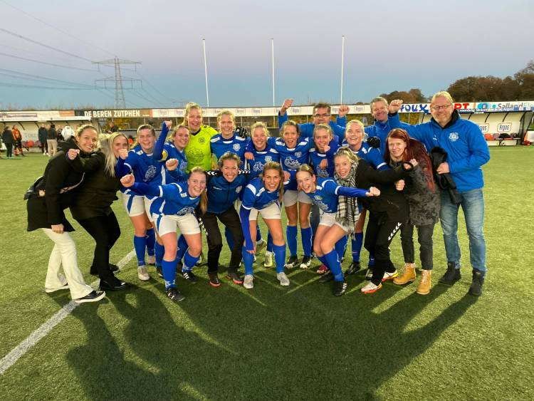 Periodekampioen Blauw Wit Vr1 blauwwit 