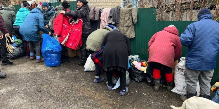 Hulptransport Oekraïne aangekomen in Charkov 
