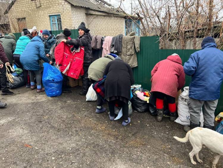 Hulptransport Oekraïne aangekomen in Charkov 
