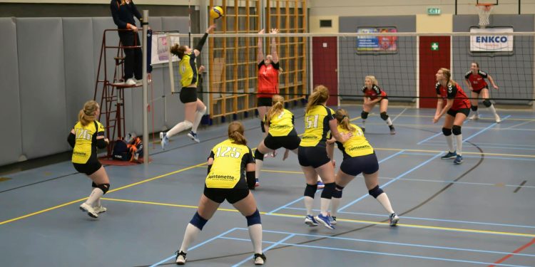 Kampioenschap lonkt voor Mintonette volleybaldames 1 mintonette 
