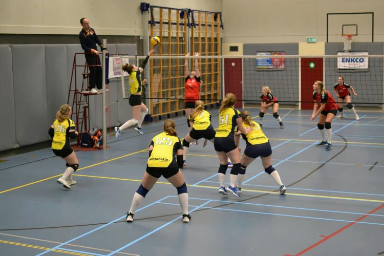 Kampioenschap lonkt voor Mintonette volleybaldames 1 mintonette 