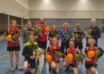 Badmintonrecreanten te zwaar ingedeeld bij voorjaarscompetitie 