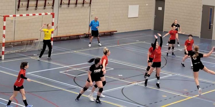 Holtense handbaldames winnen het staartduel met Havana 