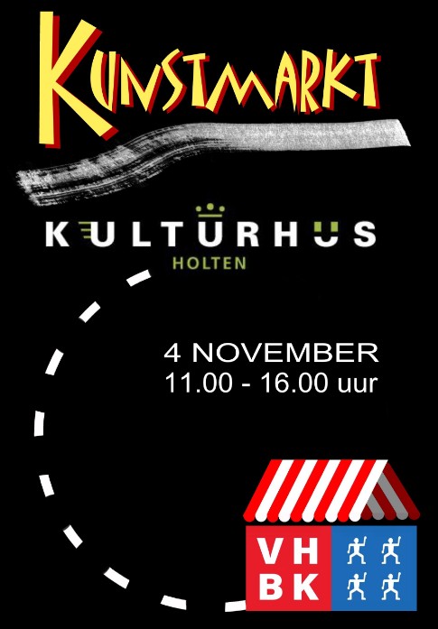 Kunstmarkt 4 november kulturhus 