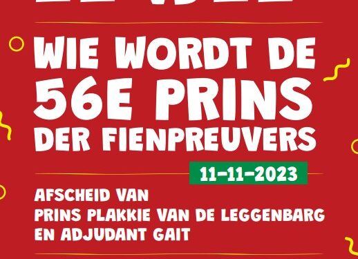Carnavalsseizoen op het punt van losbarsten! Jubileum fienpreuvers carnaval bie toontje 