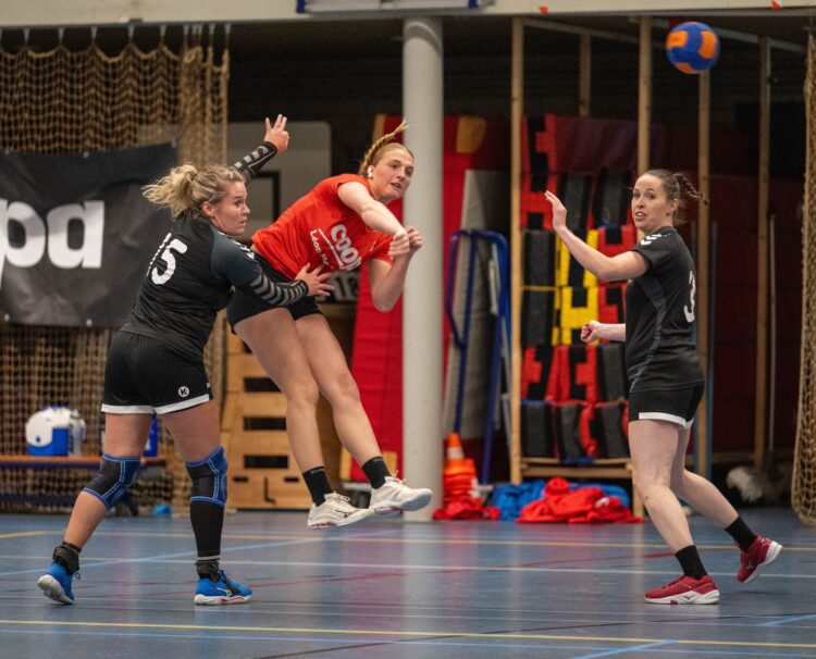 Holtense handbaldames kunnen koploper Kwiek niet verrassen 