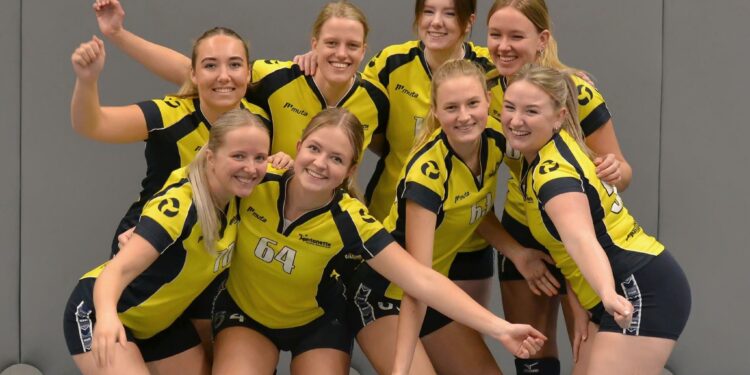Goede seizoenstart volleybaldames Mintonette 2 mintonette 