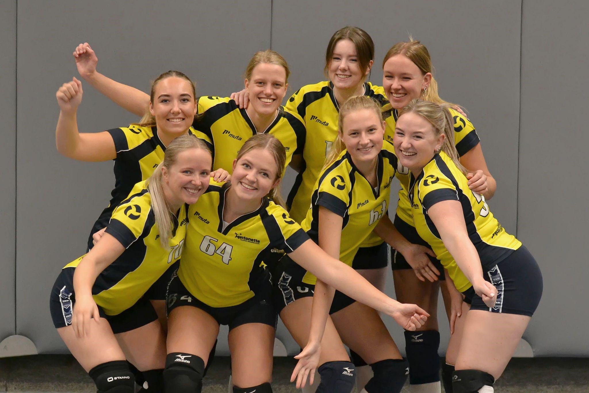 Goede seizoenstart volleybaldames Mintonette 2