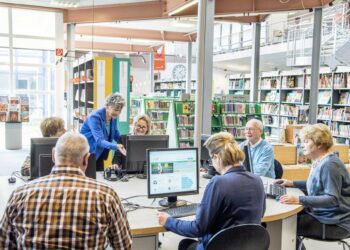 Groot Dictee Rijssen-Holten 2021 op 5 April gemeente bibliotheek 