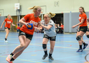 Holtense handbaldames knokken zich na rust naar zege op CVO hv holten 