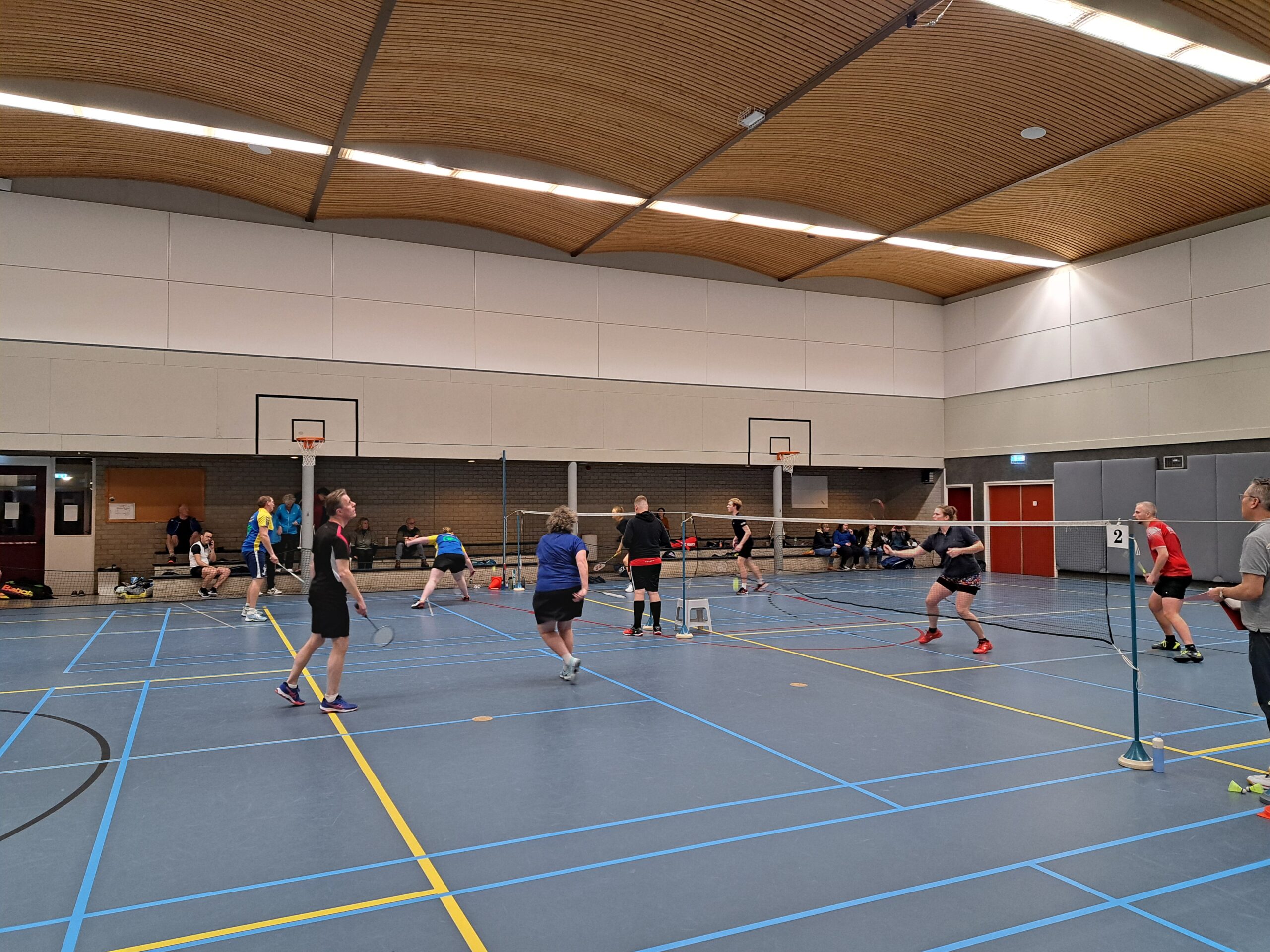 Badminton toernooi was weer geslaagd