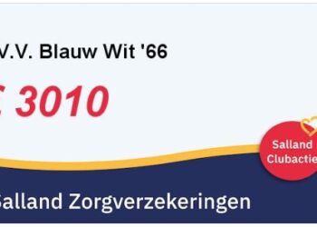 Koekactie Blauwwit '66 nijkamp blauwwit 