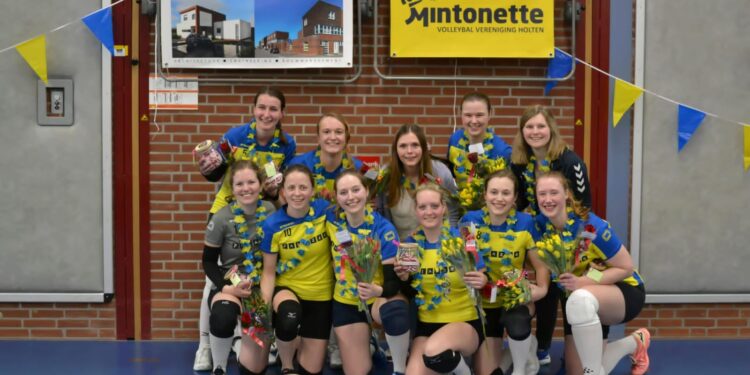 D1 Mintonette kampioen! tastoe mintonette 