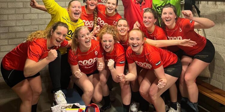 Na 18 nederlagen pakken handbaldames een overtuigende zege hv holten 