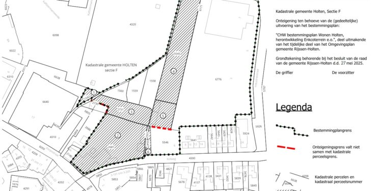 Plan voor onteigening gronden binnen bestemmingsplan Enkcoterrein ter inzage gemeente 