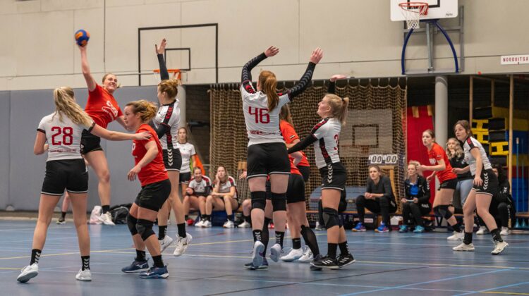 Handbaldames buigen in 2e helft pas voor Haarle 