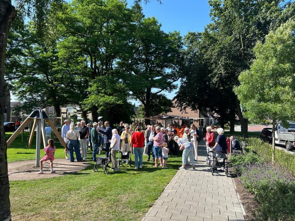 Feestelijke opening speeltuin Keizersweg