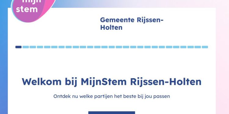 HoltensNieuws.nl Gemeentelijke Stemwijzer Gemeentelijke Stemwijzer gemeente