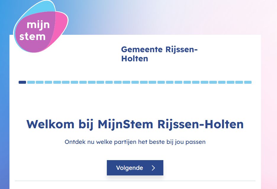 Gemeentelijke Stemwijzer