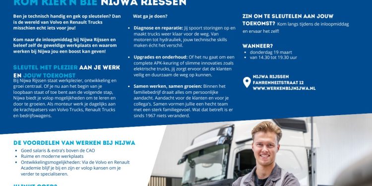 HoltensNieuws.nl Inloopdag bij NIJWA Inloopdag bij NIJWA