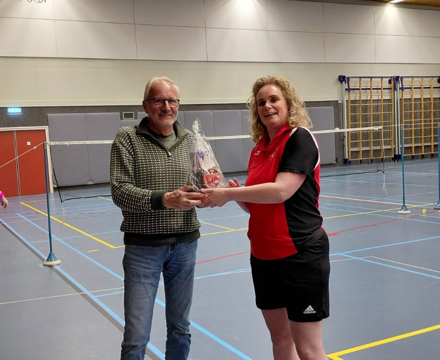 Winnaar quiz Badmintonclub Holten