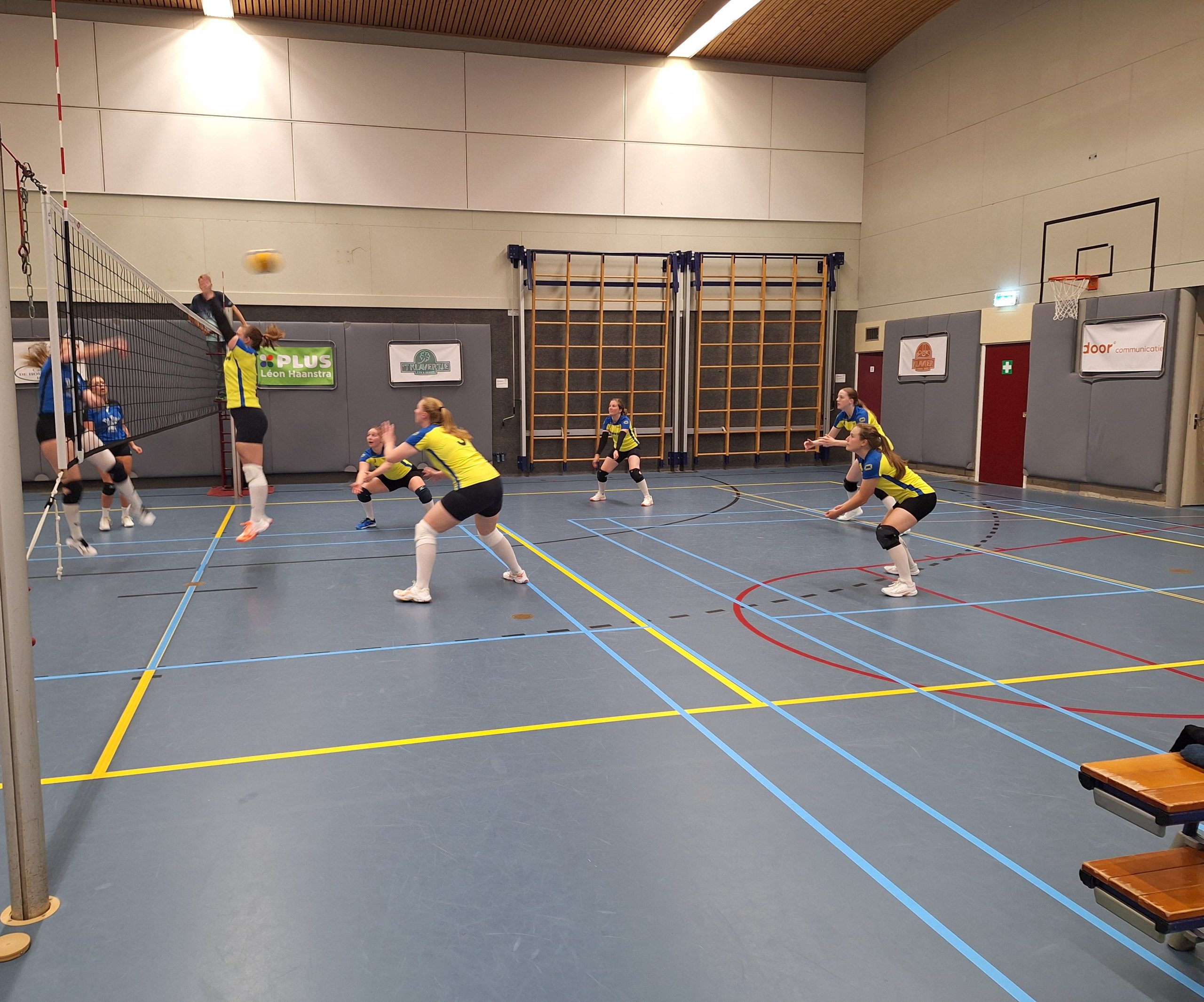 Winst bekerwedstrijd dames 1 Mintonette